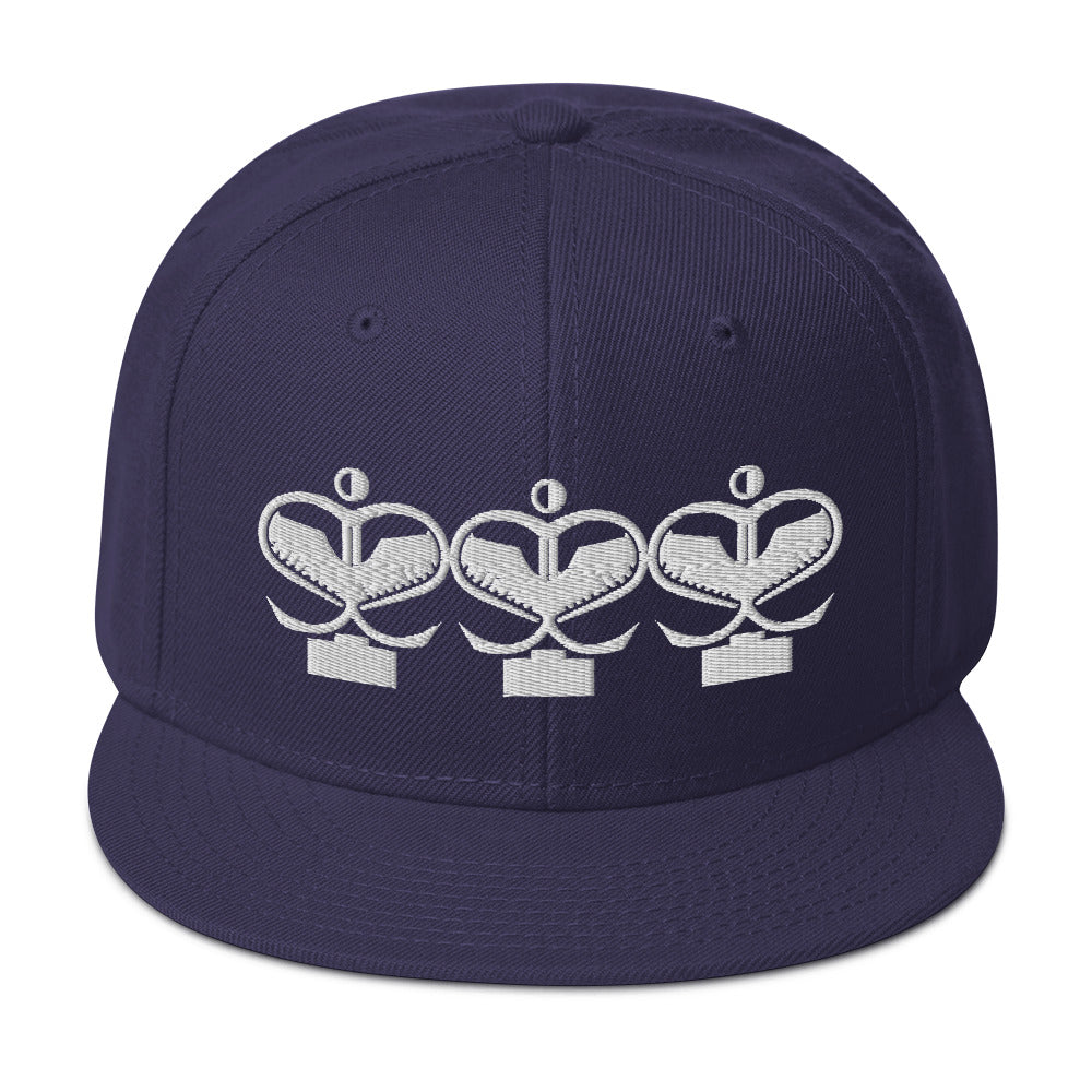 Snapback Triplicate Logo